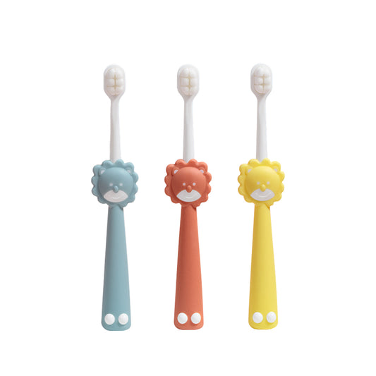 Ultra-fine Soft Bristle Baby/Toddler Toothbrush Set