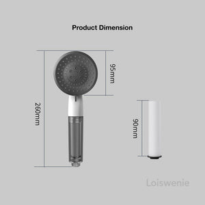 High Pressure Shower Head with Filteration