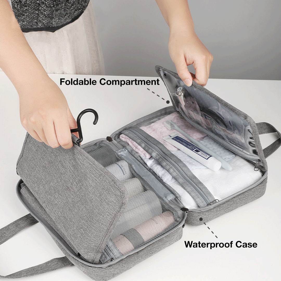Large Travel Toiletries Makeup Cosmetic Bag